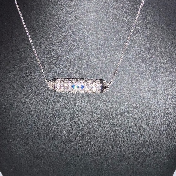 Evil Eye Spinner Necklace - Picture 10 of 15